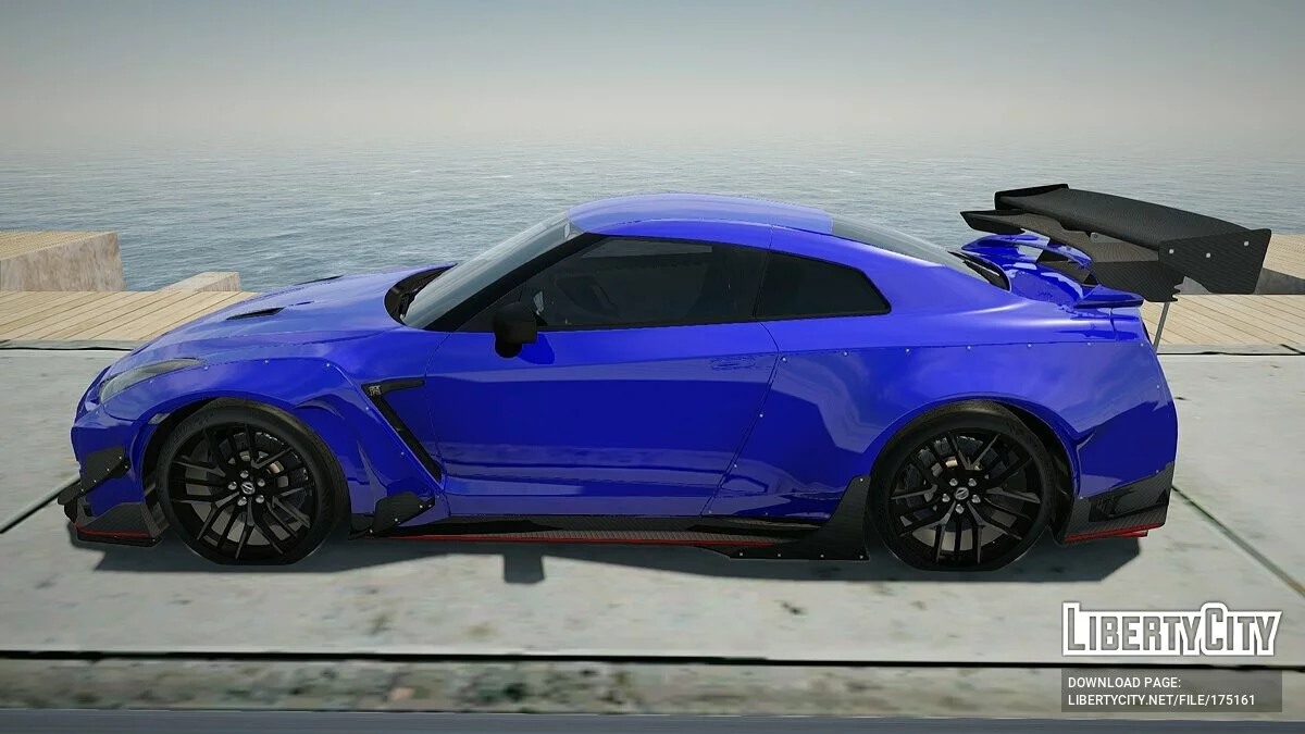 Nissan GT-R35 / GTA San Andreas