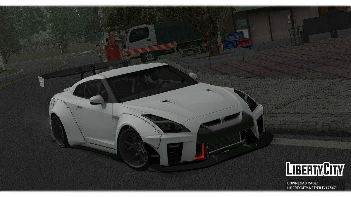 Скачать Nissan GTR Aimgain GT Type 2 для GTA San Andreas