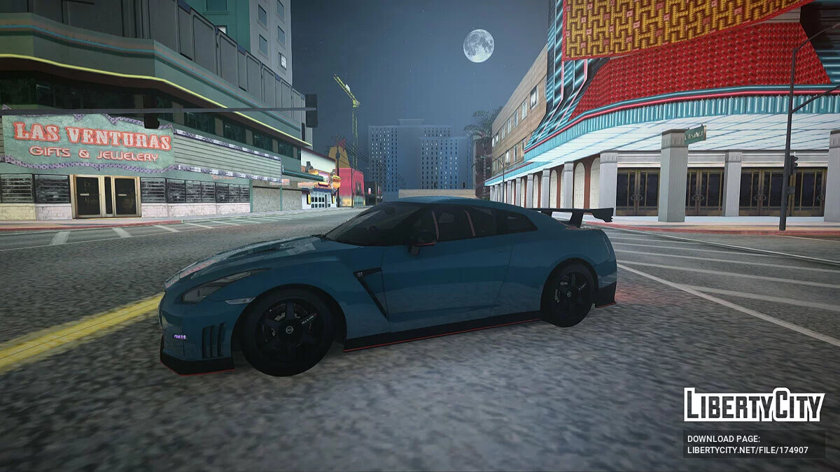 Nissan GTR Nismo / GTA San Andreas
