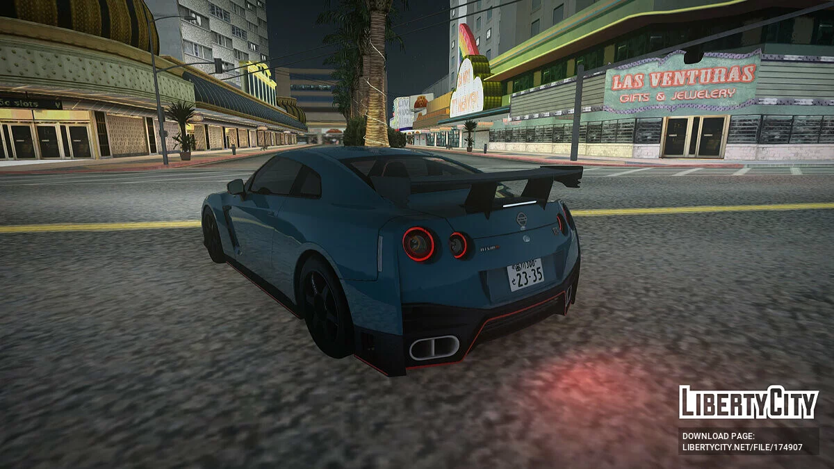 Nissan GTR Nismo / GTA San Andreas