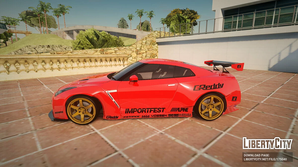 Nissan GTR R35 / GTA San Andreas