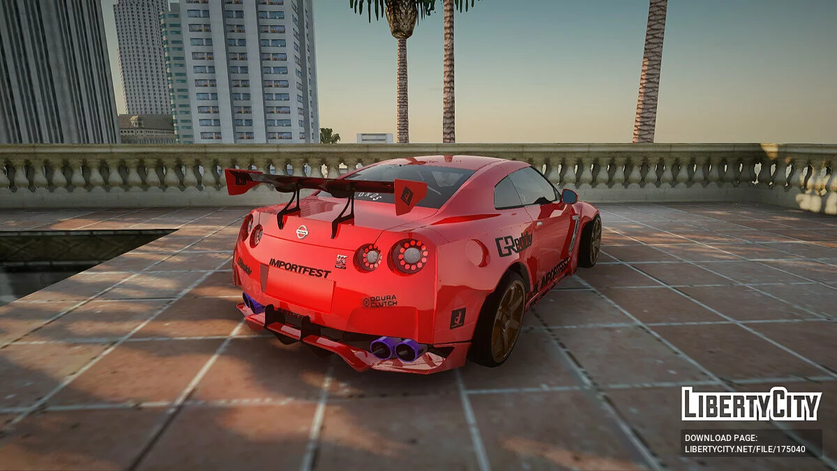 Nissan GTR R35 / GTA San Andreas