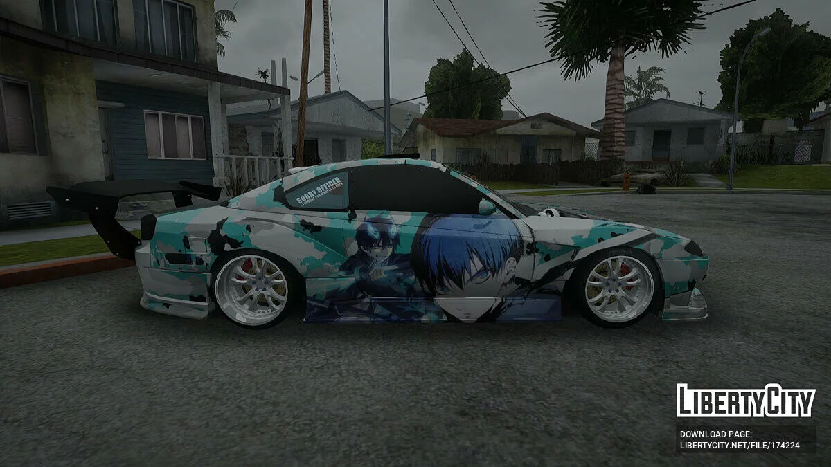 Nissan Silvia s15 Itasha [EDE-Crew] / GTA San Andreas