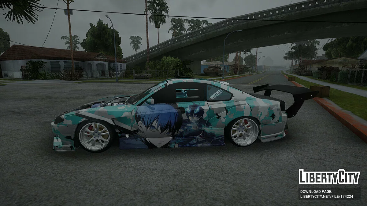 Nissan Silvia s15 Itasha [EDE-Crew] / GTA San Andreas