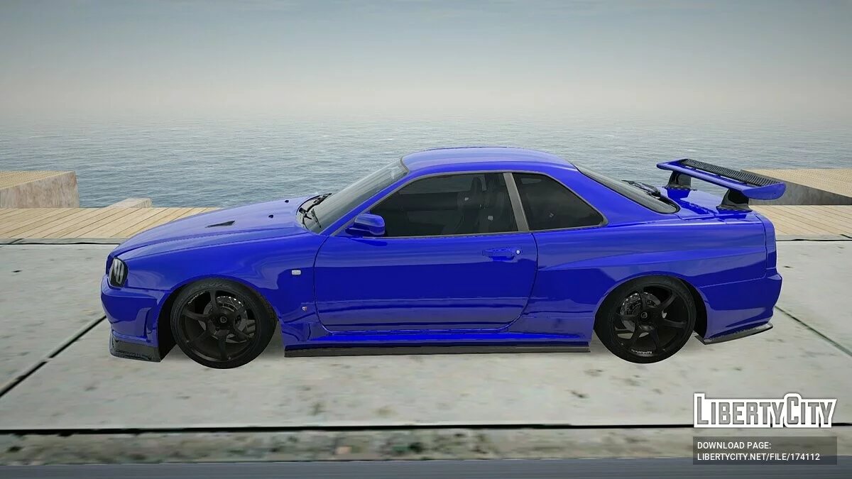 Nissan Skyline R-34 / GTA San Andreas