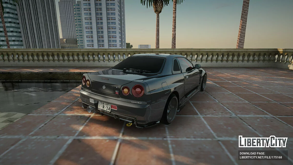 Nissan Skyline R-34 / GTA San Andreas