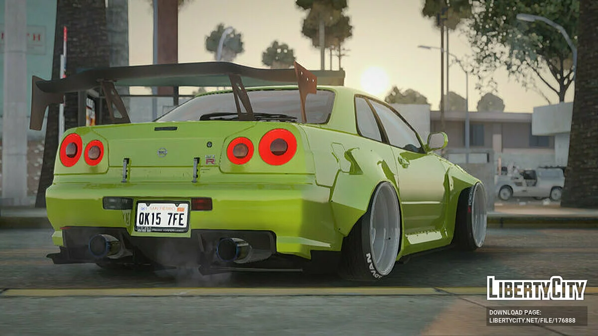 2002 Nissan Skyline GTR R34 Rocket Bunny / GTA San Andreas