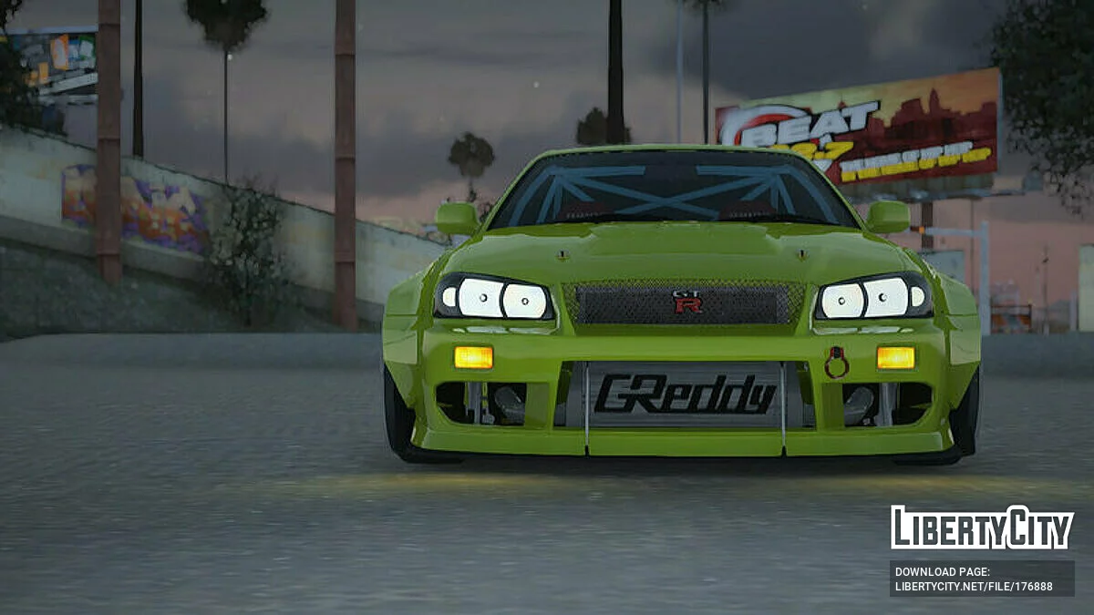 2002 Nissan Skyline GTR R34 Rocket Bunny / GTA San Andreas