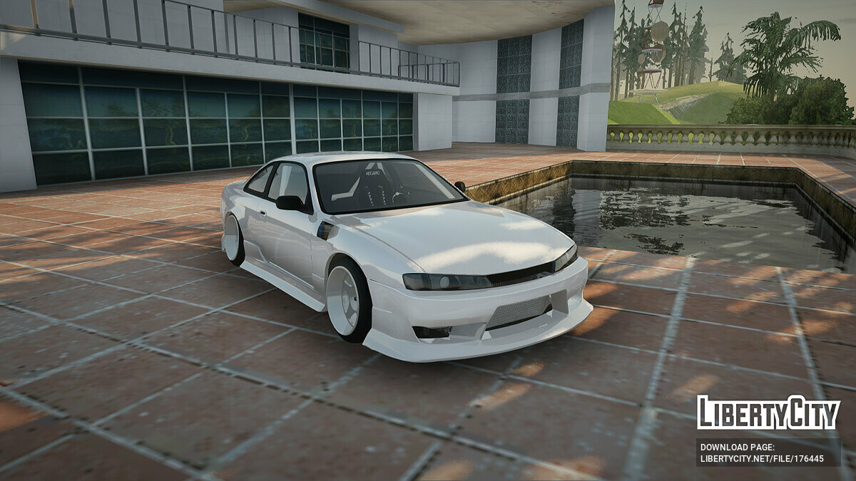 Скачать Nissan Silvia S14 Kouki Drift для GTA San Andreas