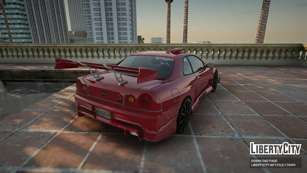 Nissan Skyline R34 Tuned / GTA San Andreas