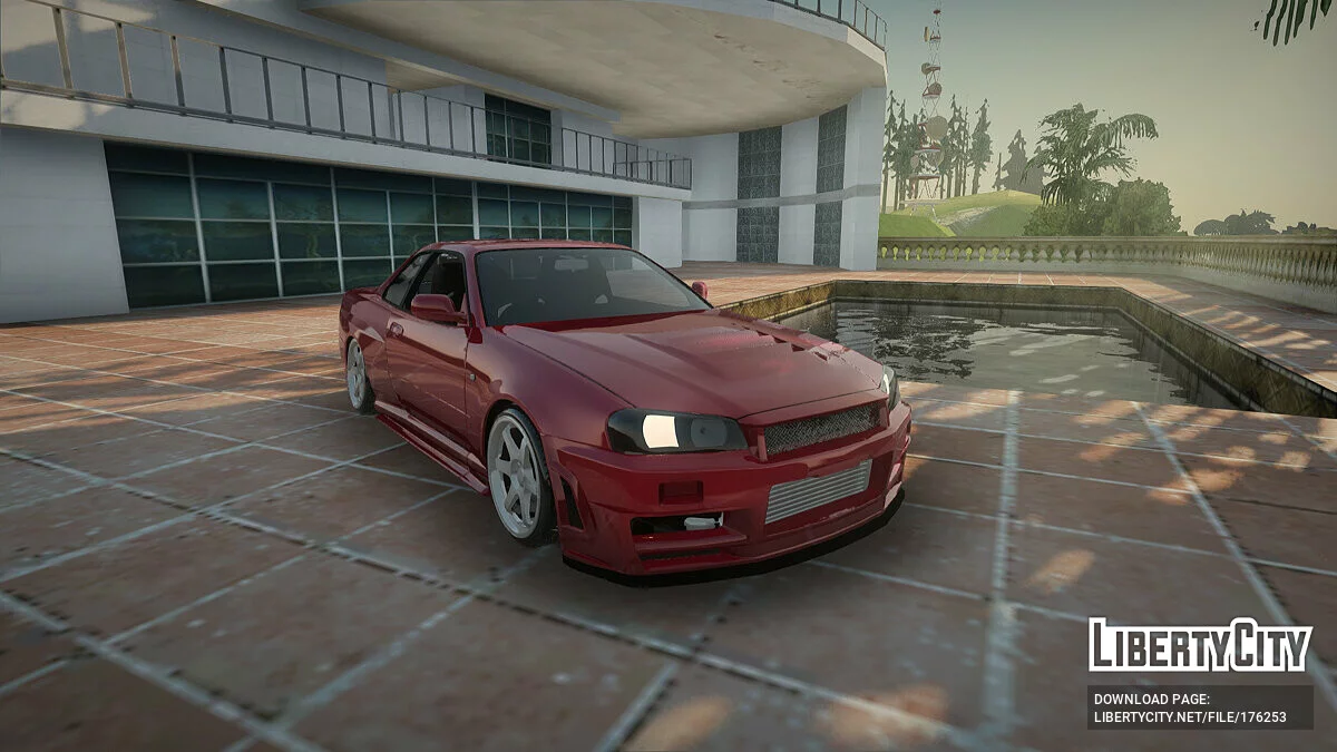 Nissan Skyline R34 / GTA San Andreas
