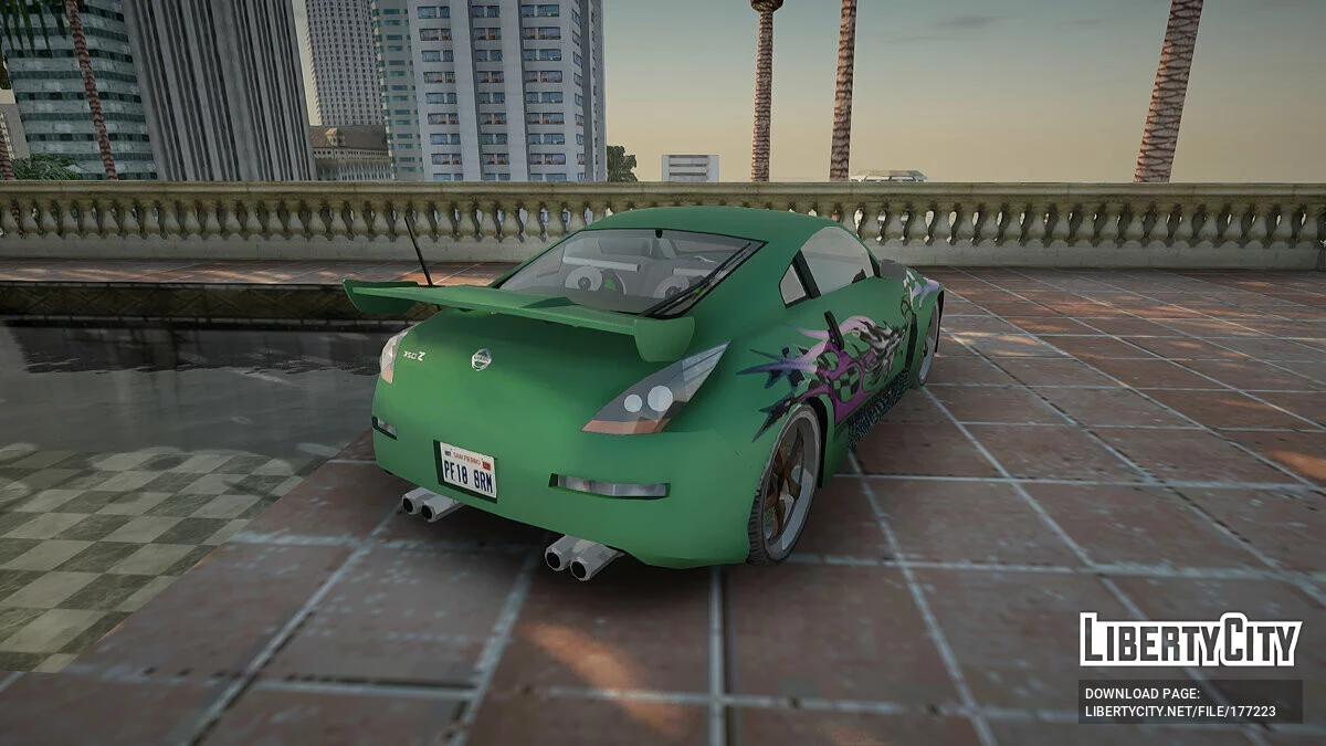 Nissan 350Z Rachel / GTA San Andreas