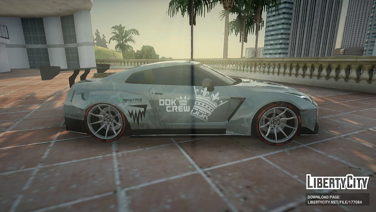Nissan GT-R Nismo 2017 DDK / GTA San Andreas