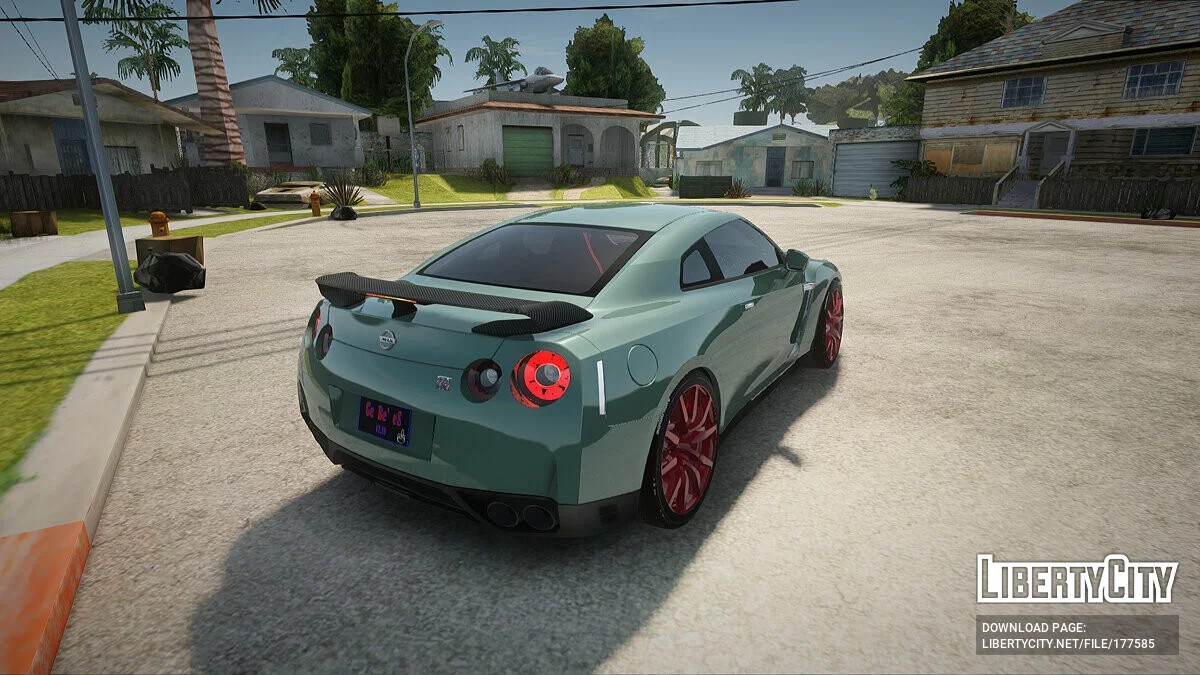 Nissan GT-R R35 2012 / GTA San Andreas
