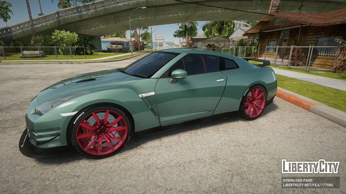 Nissan GT-R R35 2012 / GTA San Andreas