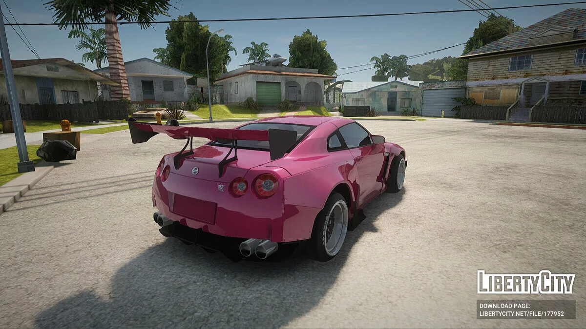 Nissan GT-R R35 Rocket Bunny / GTA San Andreas