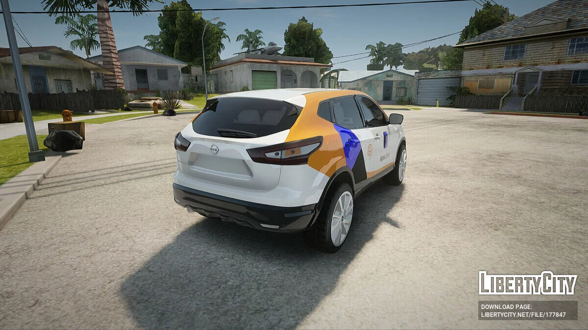 Nissan Qashqai Яндекс.Драйв / GTA San Andreas