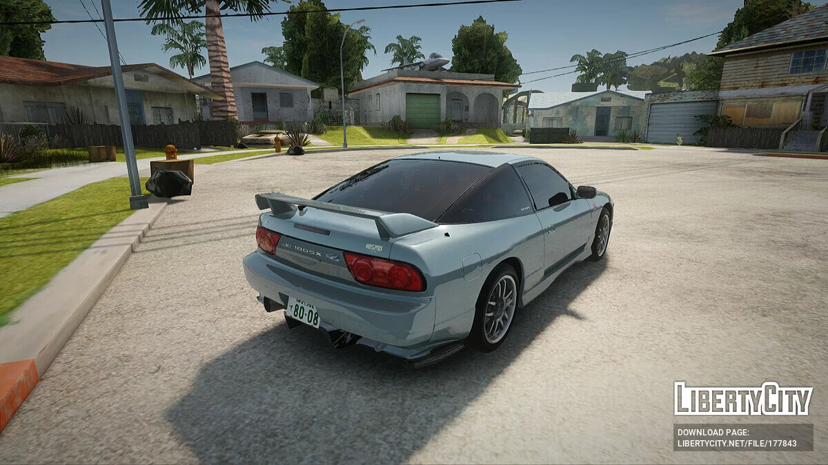 Nissan Silvia S13 Sil80 / GTA San Andreas