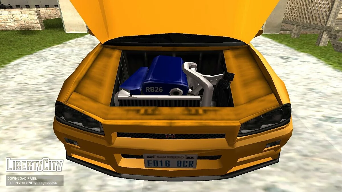 Nissan Skyline GTR R34 / GTA San Andreas