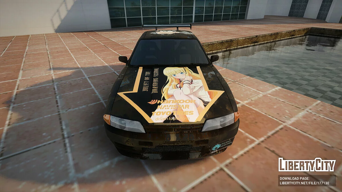 Nissan Skyline GT-R R32 Itasha Juliet Persia / GTA San Andreas