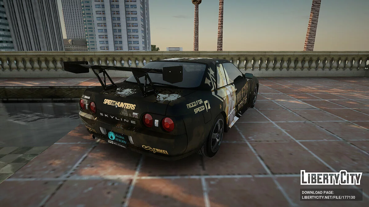 Nissan Skyline GT-R R32 Itasha Juliet Persia / GTA San Andreas