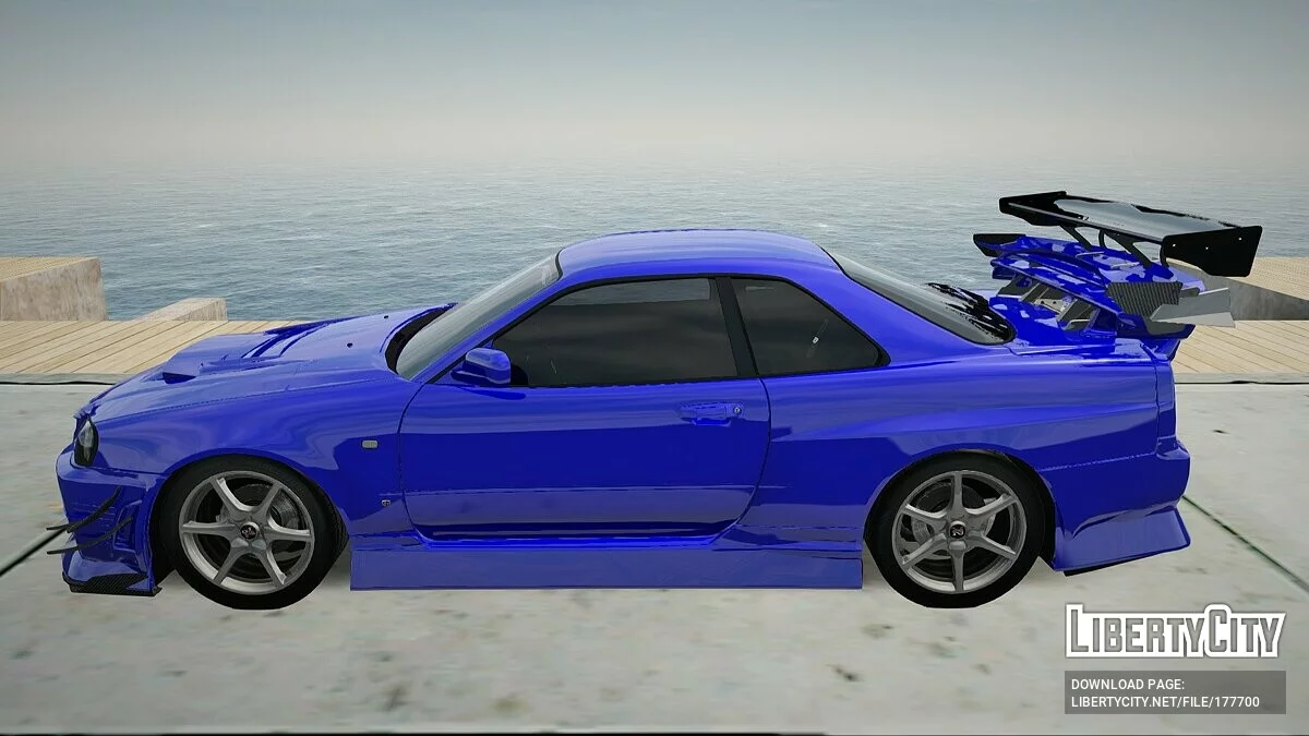 Nissan Skyline R-34 / GTA San Andreas
