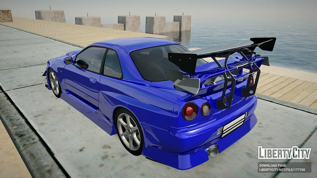 Nissan Skyline R-34 / GTA San Andreas