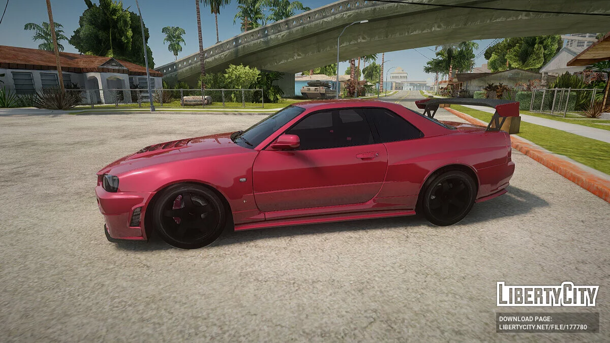 Nissan Skyline R34 / GTA San Andreas