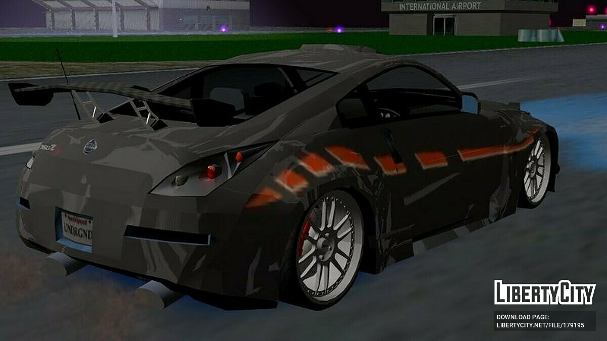 Скачать Nissan 350Z =Melissa= (Need For Speed Underground) для GTA San  Andreas