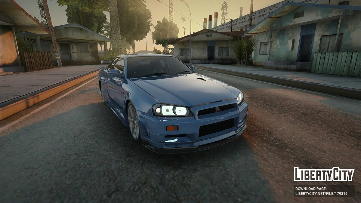Nissan Skyline R34 / GTA San Andreas