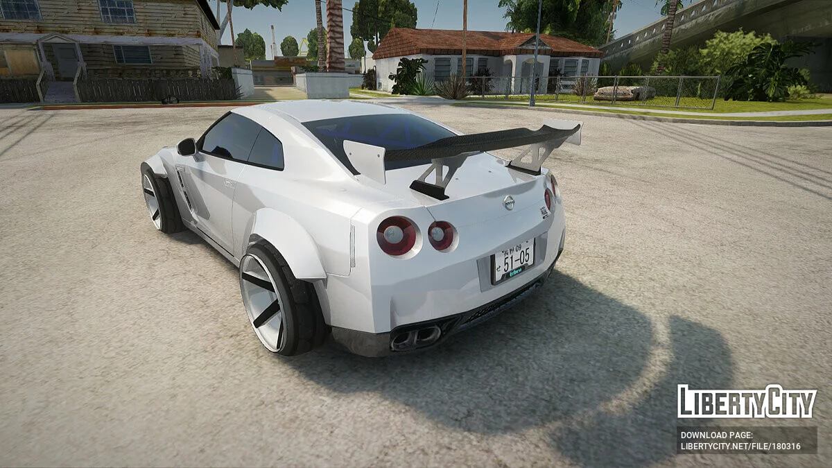 Nissan GT-R 2014 RocketBunny / GTA San Andreas