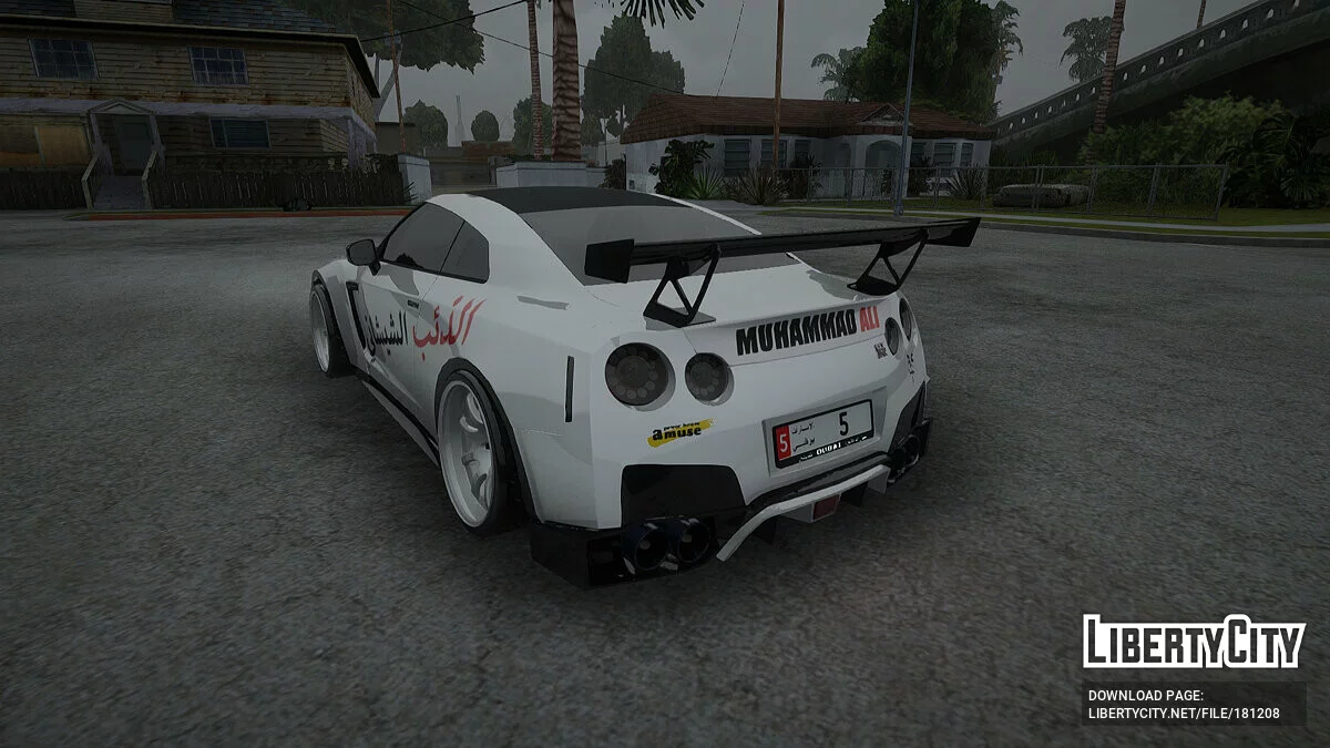Nissan GT-R 35 / GTA San Andreas