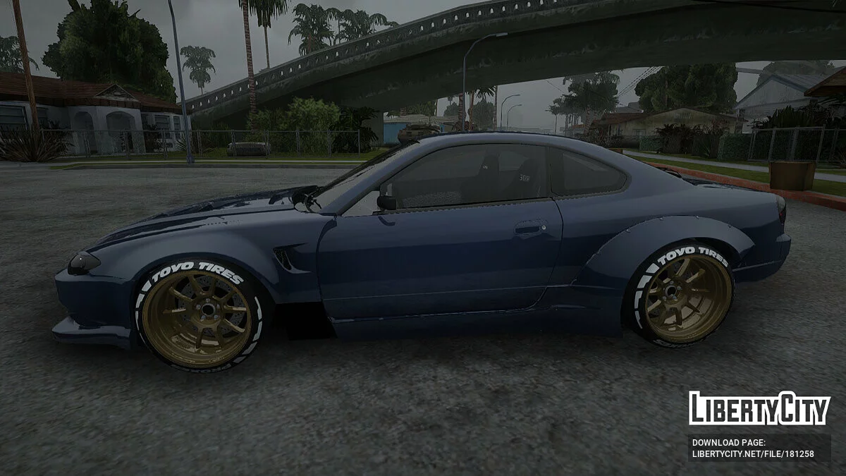 Nissan Silvia S15 Full Tunable / GTA San Andreas