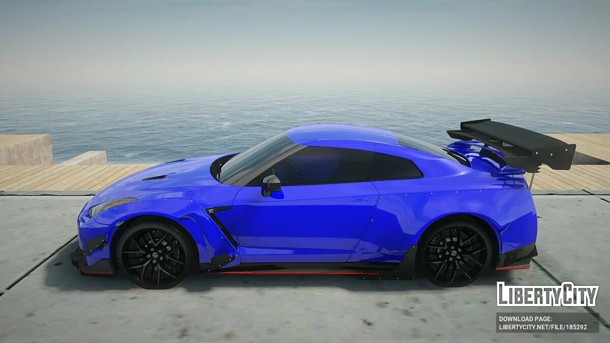 Nissan GT-R (R35) 2017 / GTA San Andreas