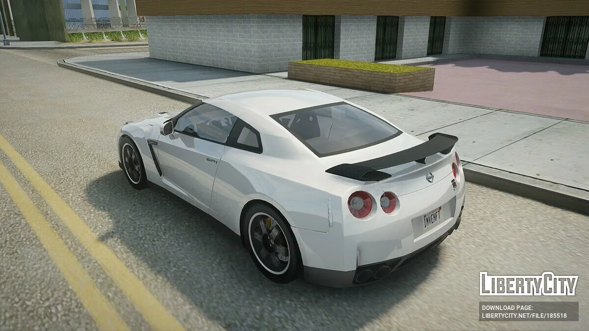 Nissan GT-R R35 / GTA San Andreas