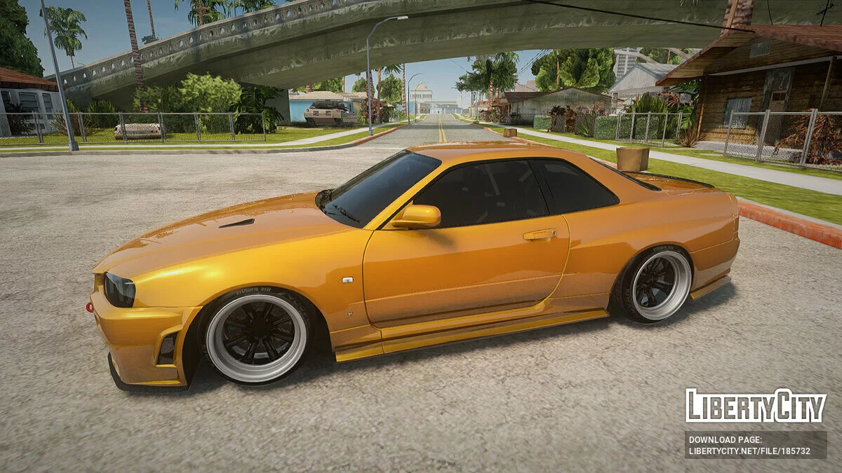 Nissan Skyline GT-R 34 / GTA San Andreas