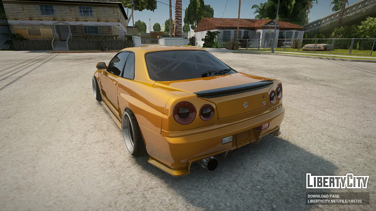 Nissan Skyline GT-R 34 / GTA San Andreas