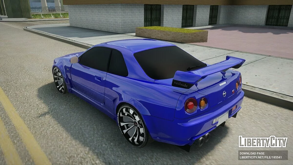 Nissan Skyline GT-R (R34) / GTA San Andreas