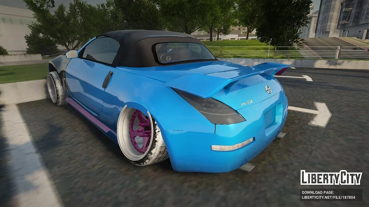 Nissan 350z Кабрио / GTA San Andreas