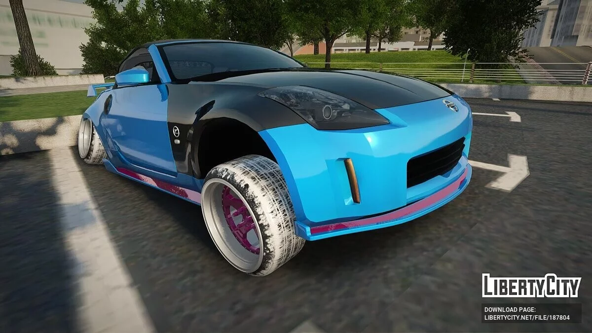 Nissan 350z Кабрио / GTA San Andreas