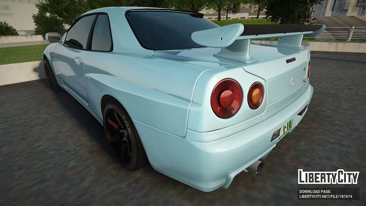 Nissan GT-R R34 / GTA San Andreas