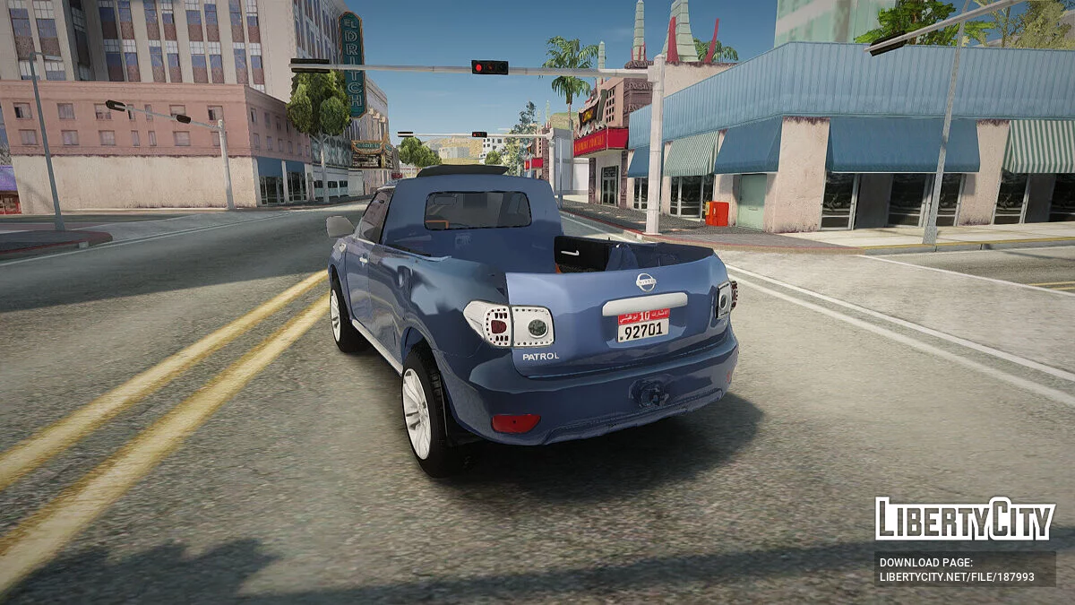 Nissan Patrol Пикап / GTA San Andreas