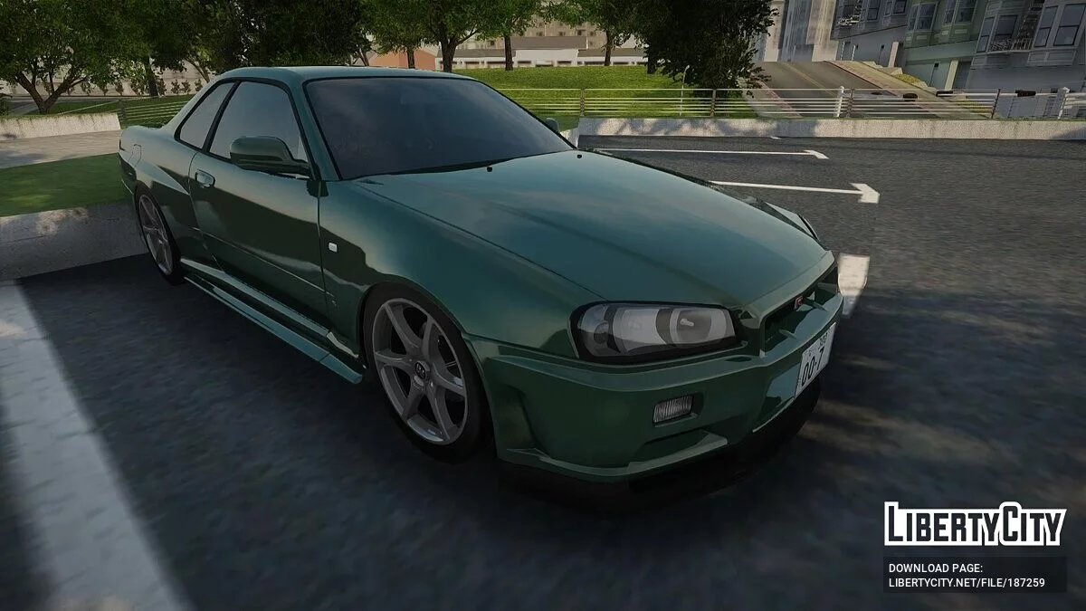 Nissan Skyline R34 / GTA San Andreas