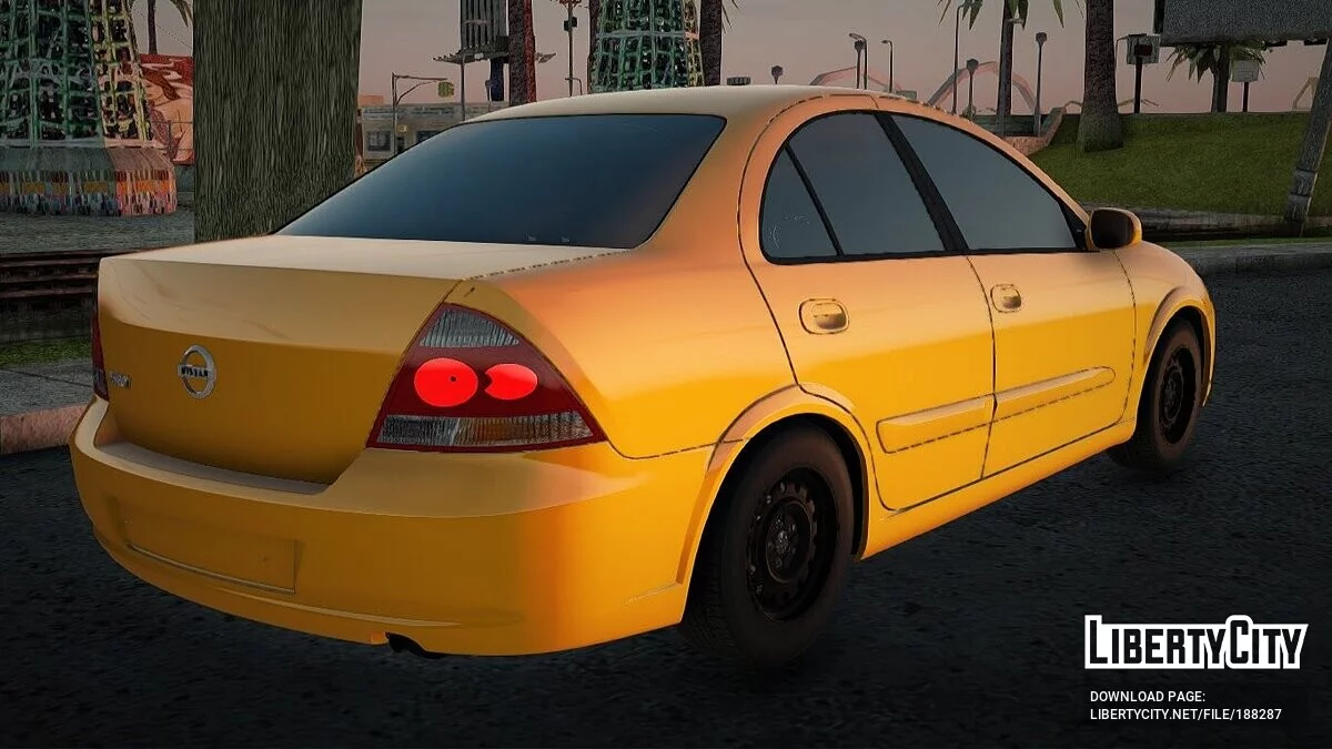 Nissan Sunny 2011 Taxi Baghdad / GTA San Andreas