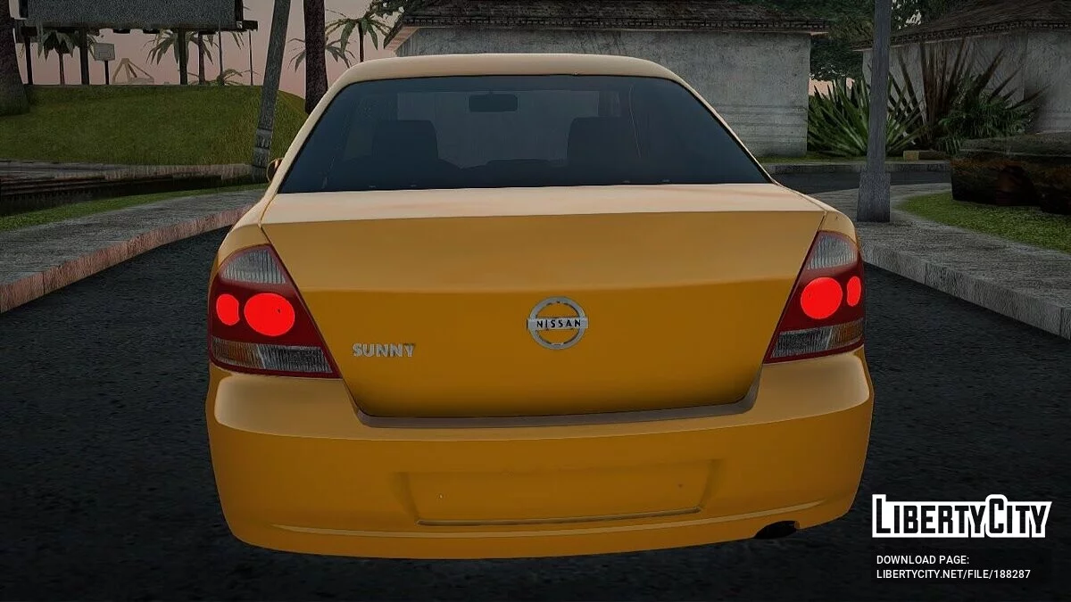 Nissan Sunny 2011 Taxi Baghdad / GTA San Andreas