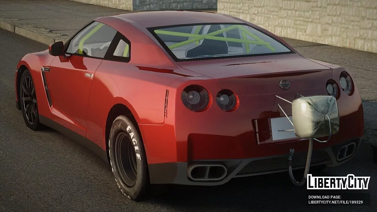 Nissan GTR Dragster / GTA San Andreas