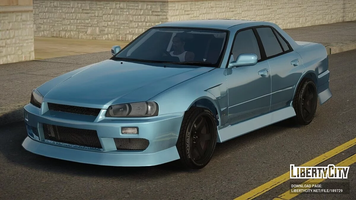 Nissan Skyline ER34 / GTA San Andreas
