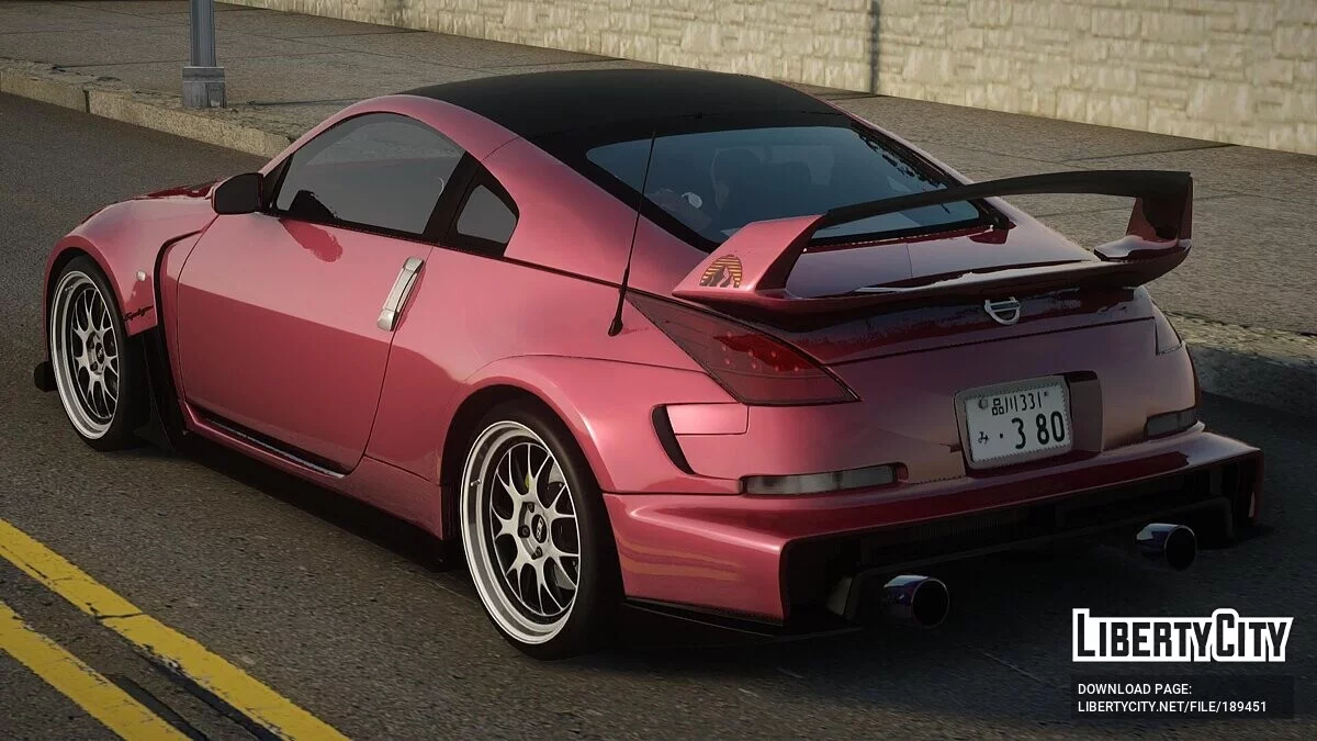 Nissan Z33 Amuse Superleggera / GTA San Andreas