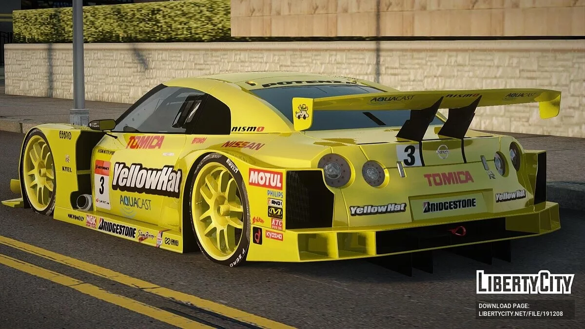 2008 Yellowhat Tomica Nissan GTR R35 / GTA San Andreas