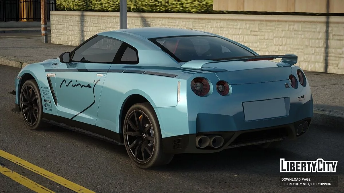 Mine's NISSAN GTR R35 2012 / GTA San Andreas